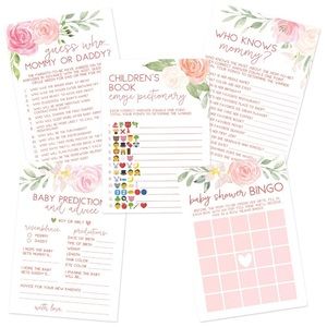 Baby Shower 5 Pack-Games 🌸